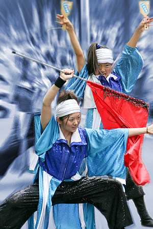 naruko dance team【いぶき】_彩夏祭2008