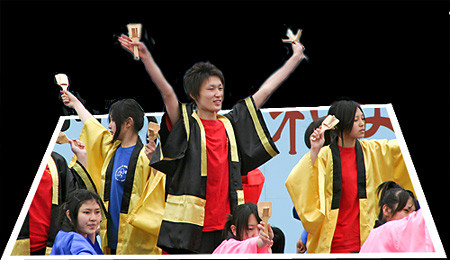 千葉学芸高校吹奏楽部_川崎大師厄除けよさこい_14