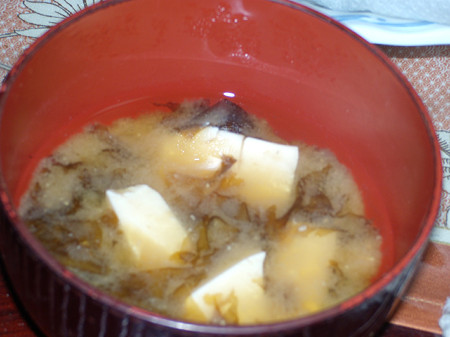 あおさのりの味噌汁