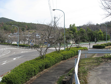 尾張パークウェイに接続する道路