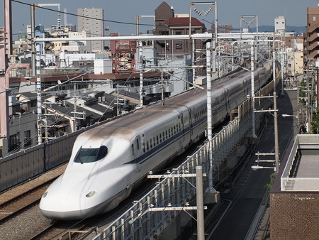 N700系 のぞみ 東海道本線京都~新大阪06