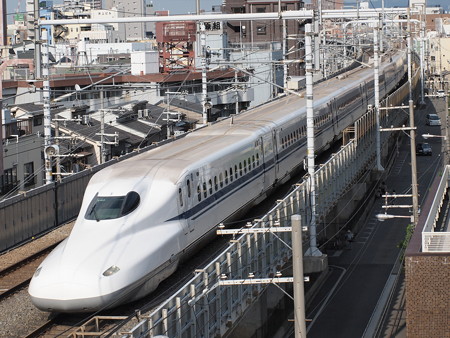 N700A のぞみ 東海道本線京都~新大阪03