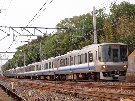 223系関空・紀州路快速 阪和線杉本町~浅香