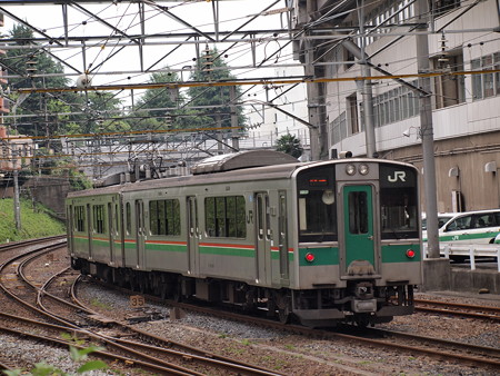701系回送 東北本線東仙台~仙台03