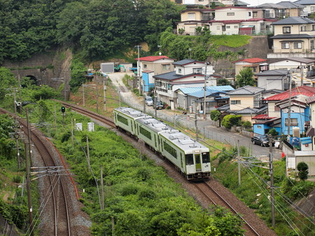 キハ100系快速 東北本線松島~塩釜