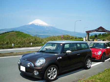 富士山とクラブマン