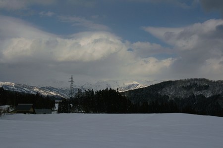 昨日の白山