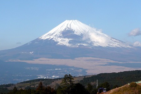 岱崎出丸から眺める富士山