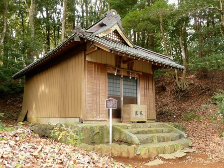 山中城跡 駒形諏訪神社