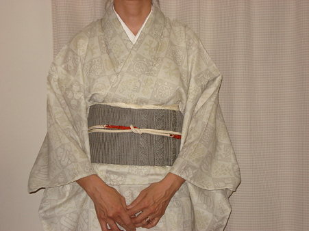 洗える絽の着物