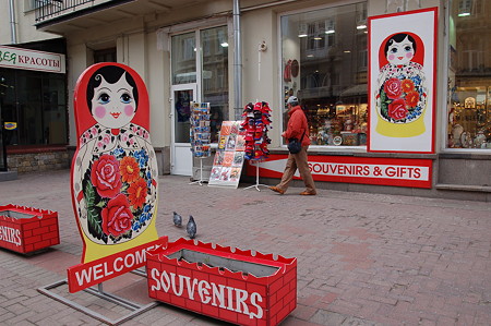アルバート通りのお土産屋さん