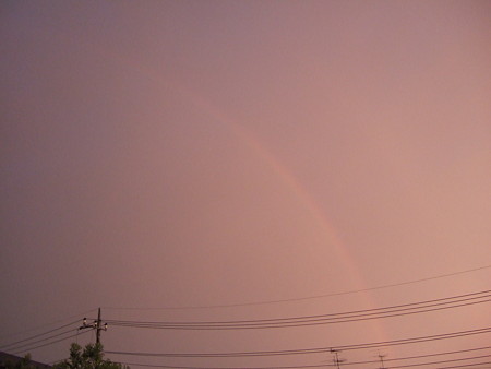01雷の後の虹