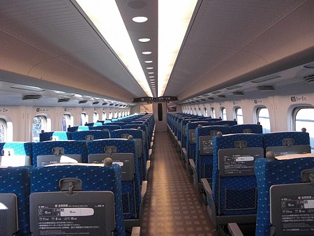 N700系(16両編成・普通席)｜FTN trainseat.net