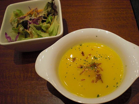 スープ＆サラダ
