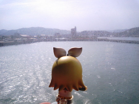 リン:「臼杵港に到着ぅー\(≧▽≦)/
