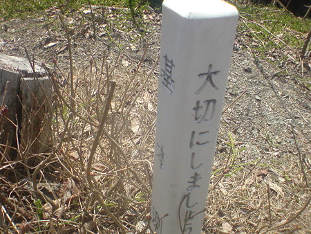 岳の三角点