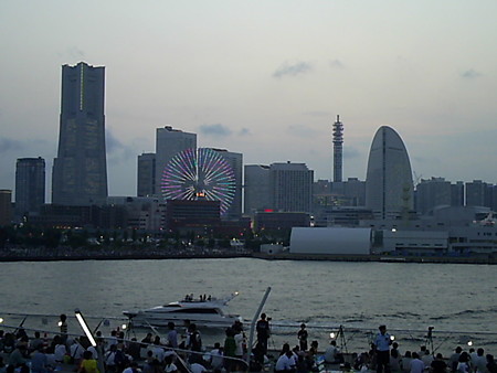 080801 夕方のMM21方面