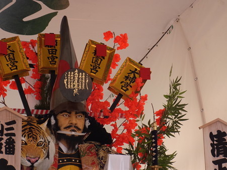 35 博多祇園山笠 土居流 舁き山 肥後国熊本藩主 加藤清正(清正公武勲(せいしょうこうのぶくん)) 2012年 写真画像5