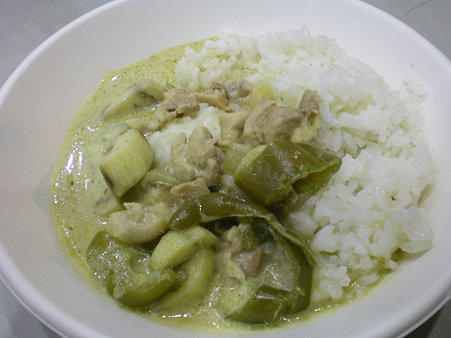 タイのグリーンカレー@インポートフェア