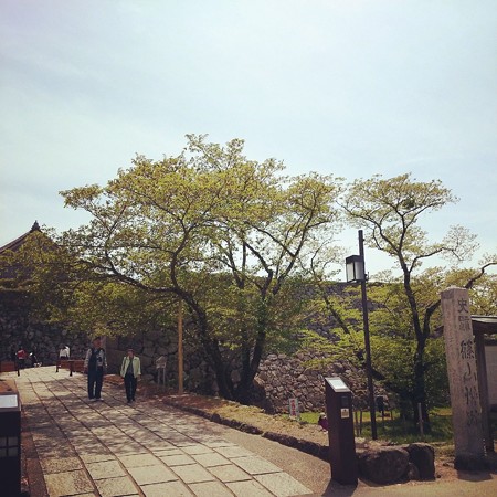 篠山城跡入口