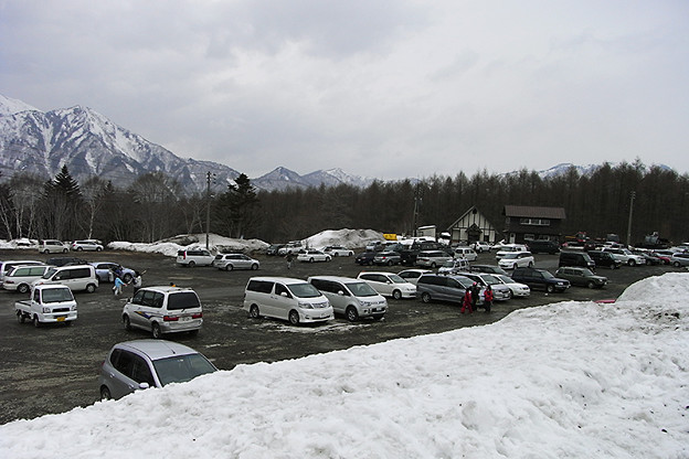 戸隠スキー場駐車場 写真共有サイト フォト蔵