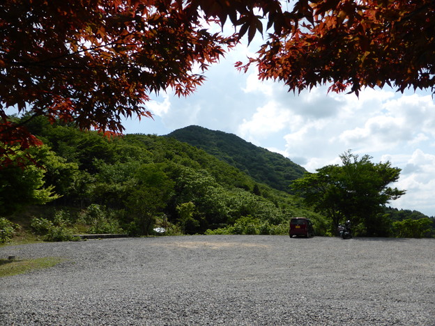 大たわ駐車場から望む御嶽