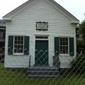 Klu Klux Klan Fairfax Virginia Police Station Relocated Legato School House of 19th Century