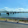 六十谷水管橋崩落　親戚へ水を配達2021-10-4