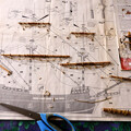 木製帆船模型 メイフラワー号　製作記録